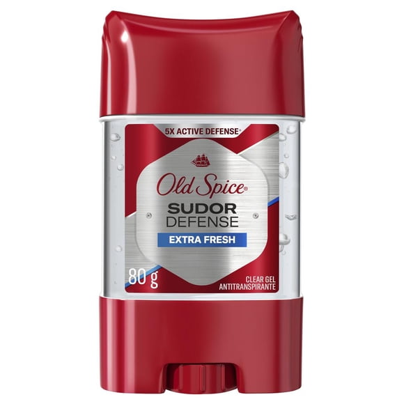 Gel Antitranspirante Old Spice Sudor Defense Extra Fresh 80 g