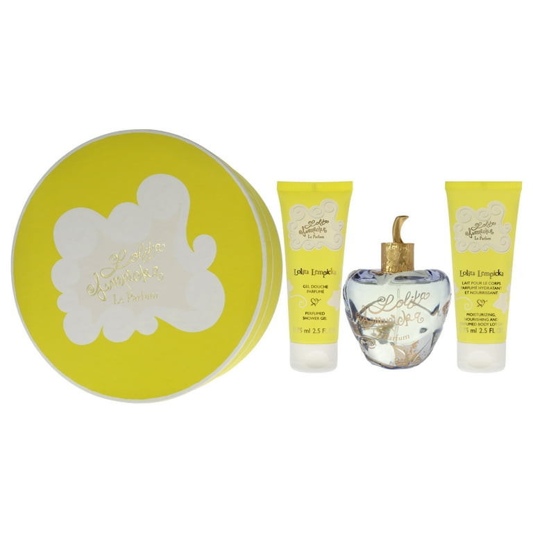 Lolita Lempicka Le Parfum Gift Set, 3.4oz EDP, Body Lotion, Shower