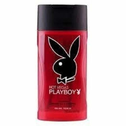Playboy Hot Vegas Shower Gel & Shampoo, 8.4 oz