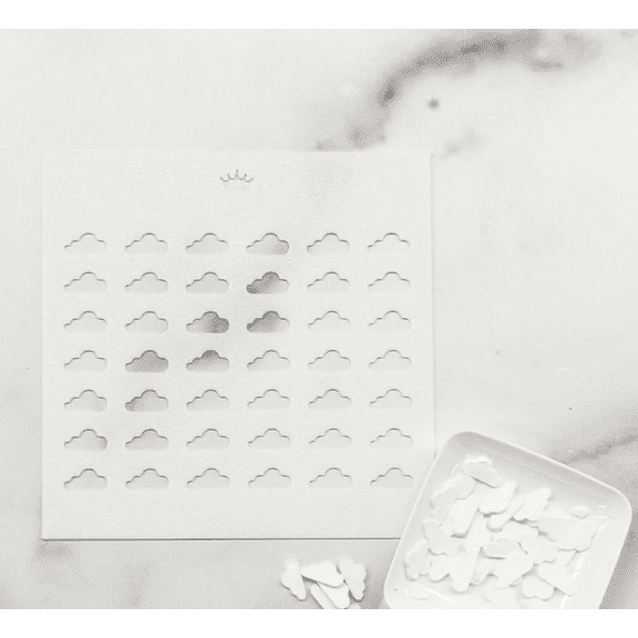 CLOUD SPRINKLE STENCIL BY COOKIE COUNTESS