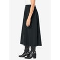 thumbnail image 2 of Woman Within Plus Size Ponte Knit A-Line Skirt, 2 of 5