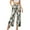 Brown, variant on Wide Leg Printed Pants for Women with Pockets Elastic Waist Business Causal Loose Pants Summer for Beach Travel Vacation Trousers,S-XXL