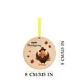 thumbnail image 7 of Moocorvic 2020 Ornament Fall Thanksgiving Turkey Wedding Party Decor New PVC, 7 of 7