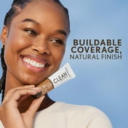 COVERGIRL Clean Invisible Liquid Foundation, 170 Deep Golden, 1.0 fl oz