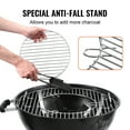 BENTISM 21 inch Cooking Grate for 21 inch Kettle Grill Kettle Charcoal