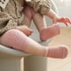 thumbnail image 5 of Juego de rodilleras y calcetines para bebé, antideslizantes, para gatear y caminar, seguros y respetuosos con la piel, para niños pequeños, color rosa, talla M de 1 a 3 años, 5 of 13