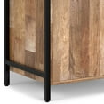 thumbnail image 6 of Simpli Home Kelsey 20W 5 Shelf Bookcase with Door (Set of 2) in Natural, 6 of 9