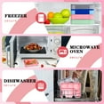 thumbnail image 3 of Microwavable Lunch Box, Compartmentalized Crisper Box, Plastic Lunch Box with Lid, Lunch Box for Office Workers, Lunch Box with Lunch Box, 3 of 6