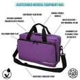 thumbnail image 2 of Nurse Bag for Medical Equipment, Nylon (Purple), 2 of 3