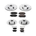 thumbnail image 3 of PowerStop Front and Rear Z23 Evolution Sport Carbon-Fiber Ceramic Brake Pad and Drilled & Slotted Rotor Kit Fits: HONDA Select Models K2744, 3 of 10
