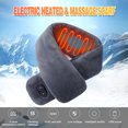 thumbnail image 2 of Amdohai Men Women Winter Heated Scarf USB Electric Vibrating Massage Warm Soft Shawl Neckerchief, 2 of 7
