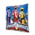 thumbnail image 4 of Juego de 2 fundas de almohada de felpa cuadradas negras de Power Rangers, decoración de doble cara para coche, cama, dormitorio, sofá, fundas de almohada suaves, decoración del hogar, sofá,, 4 of 5