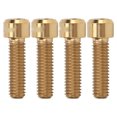 thumbnail image 1 of Disc Brake Caliper Fixed Screws, Fine Grinding   Alloy Bike Disc Brake Fixed Screw  For Brake Caliper Fixing Gold, 1 of 8