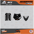 thumbnail image 3 of Kalair GFX Graphics Kit for Apollo RFZ X4-X6 X14-X19 (All Years) Orange-crew Series, 3 of 5