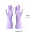 thumbnail image 6 of Everyday Essentials,Heavy Duty Rubber Cleaning Gloves,Extra Thick Dishwashing Gloves,Household Kitchen Cleaning,家务清洁橡胶手套,Waterproof,Durable,Comfortable Fit,Home Cleaning,Ideal for Women&Men, 6 of 8