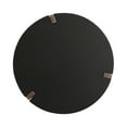 thumbnail image 5 of Kate and Laurel Rovin Modern Round Drink Table, 9 x 9 x 22, Black and Bronze, Wooden Living Room Accent Table for Small Spaces and Bedroom Home Decor, 5 of 8
