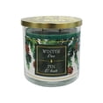 thumbnail image 1 of 2-Wick 13.5oz Winter Pine Scented Jar Candle with Metal Lid, 1 of 5