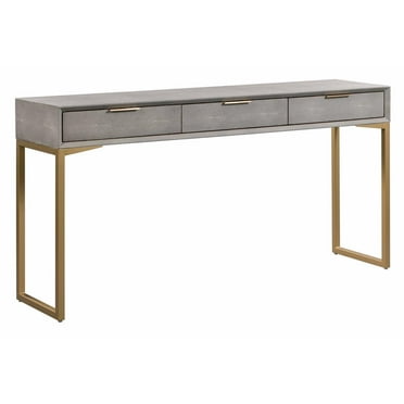 Pesce Shagreen Console by TOV Furniture