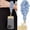 Light Blue, variant on Fashion Phone Chain, Simple Phone Lanyard, Compatible with iPhone/Samsung, Pleated Elastic Wrist Strap for Daily Commute and Travel Anti-Loss