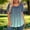 #0322-Green, variant on Womens Tops Short Sleeve Round Neck Ombre Print Plus Size Loose Blouse with Ruched Detail Casual Soft Breathable for Summer