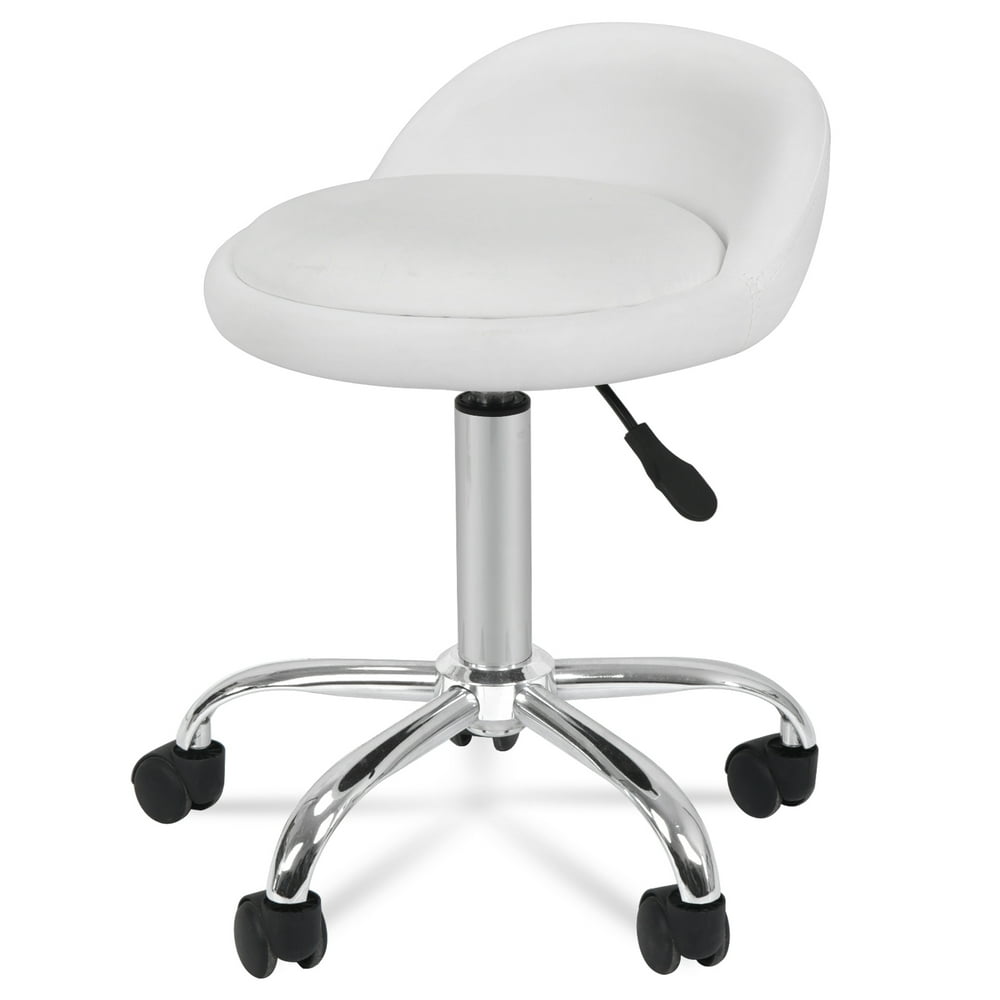 Zeny Adjustable Hydraulic Rolling Swivel Salon Stool Chair Tattoo Massage Facial Spa Stool Chair 