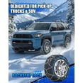 thumbnail image 2 of Cadenas de nieve FENCARCIO SCRV260 para camionetas y SUV, 2 of 8