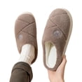 thumbnail image 6 of Slippers for Women,Slippers For Winter Indoor Use And Wear Quiet Home Footwear For Comfort And Warmth,Womens Slippers,Coffee,38, 6 of 9