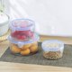 thumbnail image 4 of Esponja apilable transparente de plástico grueso para refrigerador, almacenamiento en microondas, alimentos sellados, comercial, para mantener frescos, 4 of 6