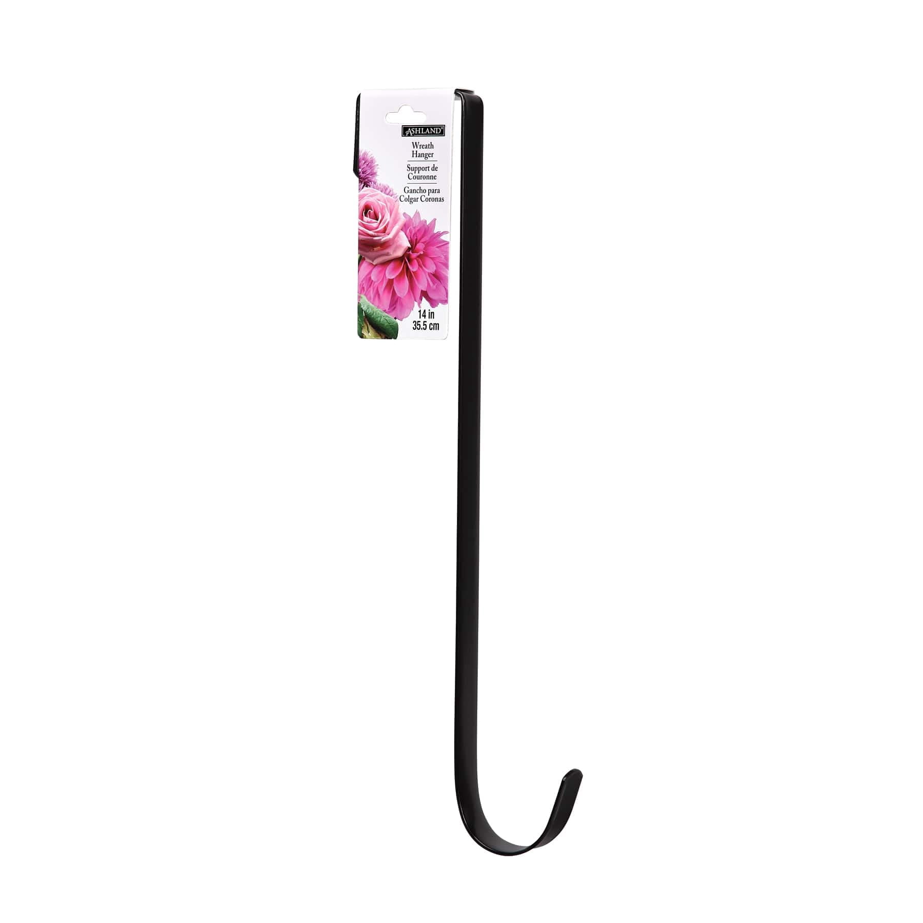 10 Pack: 14" Black Wreath Hanger by Ashland
