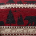 thumbnail image 5 of Virah Bella - Creekside Bear - Lightweight Reversible 3-Piece Lodge Quilt Set with Decorative Pillow Shams., 5 of 6