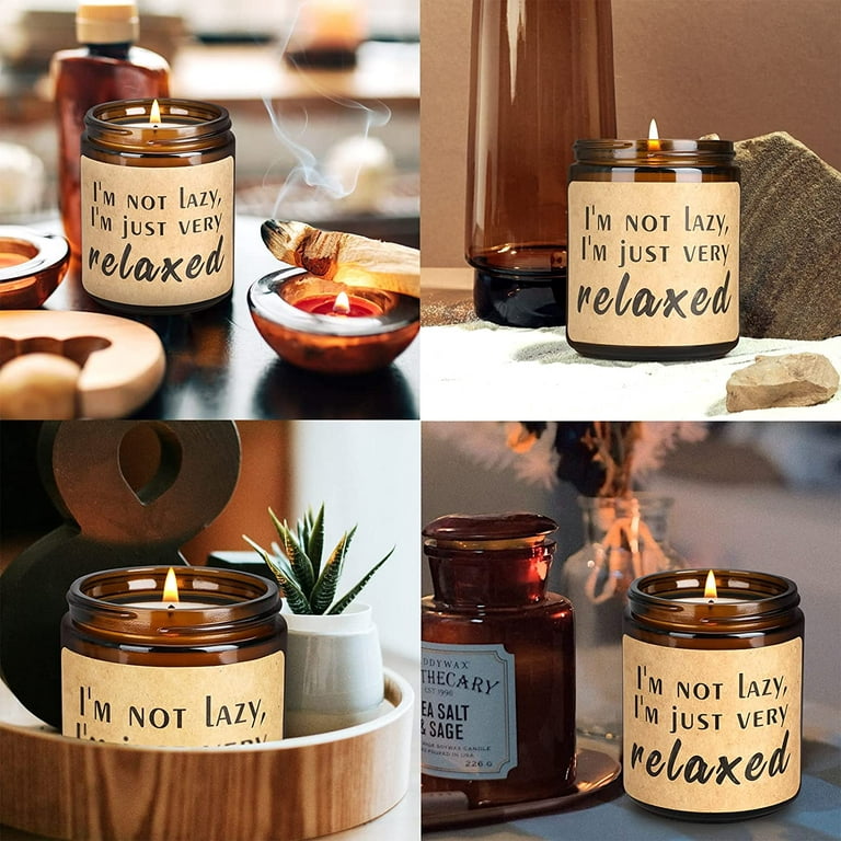 Scented Candles for Men | Candles Vanilla Scent, Vanilla Candles for Home | Wood Wick, Long Lasting, Masculine Scents | Natural Soy Jar Candle for