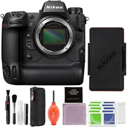 Nikon Z 9 FX-Format Flagship Professional Full-Frame Stills/Video mirrorless Camera Body Bundle with Advanced Accessory and Travel Bundle| Nikon Z9 (USA Authorized)