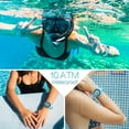 thumbnail image 3 of Girls' Wrist Watch 10 ATM Waterproof for Swimming and Diving with Alarm, Stopwatch, Timer, Countdown, Dual Time Zone, Calendar, Backlight, 12 or 24 Hours Format, Big Face, 3 of 10