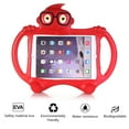 thumbnail image 4 of Kids Case for iPad 9.7,iPad 6th/5th Gen Case 2018/2017,iPad Air 2 Kids Case,iPad Air Case,iPad Pro 9.7 Case,Lightweight Shockproof EVA Silicone Protective Handle Stand Kids Friendly Cute Case,Red, 4 of 6