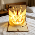 thumbnail image 6 of CCOCC 2026 New Happy Birthday Card | Music Light Greeting Card with Pop Up Birthday Cake | Colourful Happy Birthday Cards,Birthday Music Cards Gift for Mom Wife Sister, 6 of 7