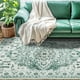 thumbnail image 4 of Sonoro Kate Alfombras de Área 3x5 para Sala de Estar Recámara, Alfombra de Piso Interior Boho Antideslizante Lavable a Máquina, Verde, 4 of 8