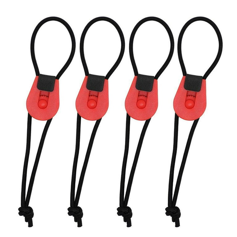 Fishing Rod Strap, 4 Pcs Fishing Rod Ties Straps, 20Cm Elastic Rope Suit  for Pole Holders Organizer Bunngee Cord Straps(Random Color) G5K0
