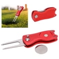 thumbnail image 4 of Stainless Steel  Divot Repair Tool Ergonomic Foldable Pitchfork for  Enthusiasts, 4 of 8