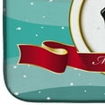 thumbnail image 4 of Caroline's Treasures Smooth Black and Tan Dachshund Merry Christmas Dish Drying Mat, 4 of 7