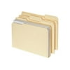Pendaflex 54459 DoubleStuff File Folders, 1/3 Cut, Letter, Manila, 50/Pack