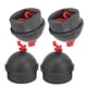 thumbnail image 1 of 4 piezas Cue Chalk holder bolsa de billar de Goma Chalk holder, con accesorios de cuerda negra, 1 of 10