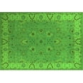 thumbnail image 1 of Ahgly Company Indoor Rectangle Oriental Green Traditional Area Rugs, 2' x 5', 1 of 4