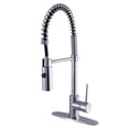 thumbnail image 1 of Gourmetier LS8771NYL New York Single-Handle Pre-Rinse Kitchen Faucet, Polished Chrome, 1 of 5