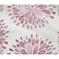 thumbnail image 4 of oneOone Cotton Flex Dark Peach Orange Fabric Mandala Watercolor Craft Projects Decor Fabric Printed By The Yard 40 Inch Wide, 4 of 4