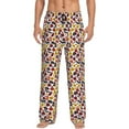 thumbnail image 2 of Kdxio Halloween Pumpkin Print Men's Sleep Pajama Pant Lounge Pants with Pockets, 2 of 8
