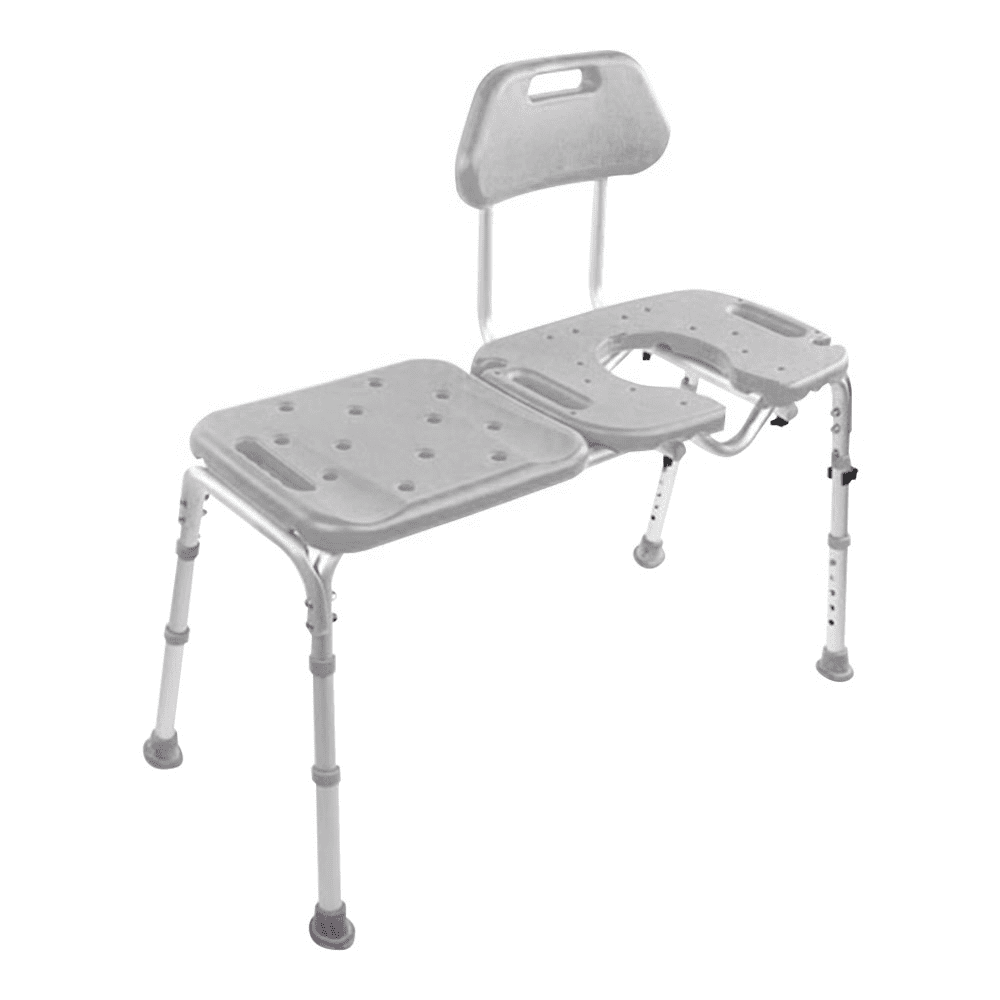 Bath Transfer Bench with CUTOUT Deluxe ALLACCESS for Tub and Shower Transfers Bath Transfer Bench with CUTOUT Deluxe ALLACCESS for Tub and Shower Transfers
