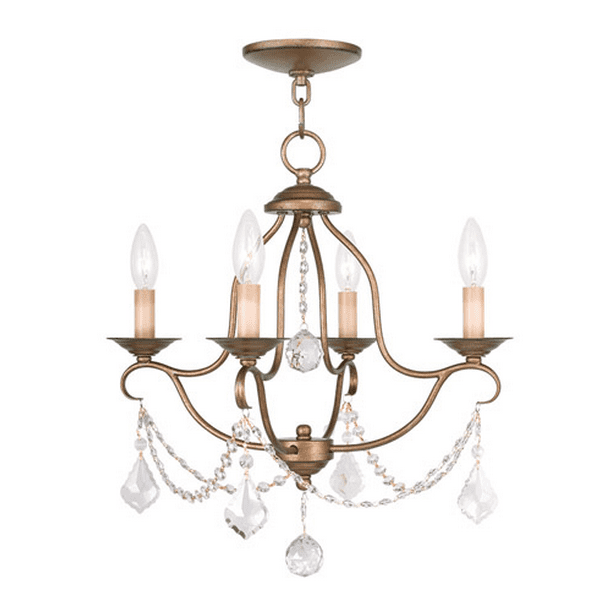 Mini Chandeliers 4 Light With Antique Gold Leaf Finish Size 18 In 240 Watts World Of Crystal Com - Antique Gold Leaf Crystal Chandelier Mini Chandeliers 4 Light With Antique Gold Leaf Finish Size 18 In 240 Watts World Of Crystal Com - Antique Gold Leaf Crystal Chandelier