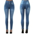 Womens Jeans 2024 Fashion Trendy Casual Baggy Tummy High Waisted