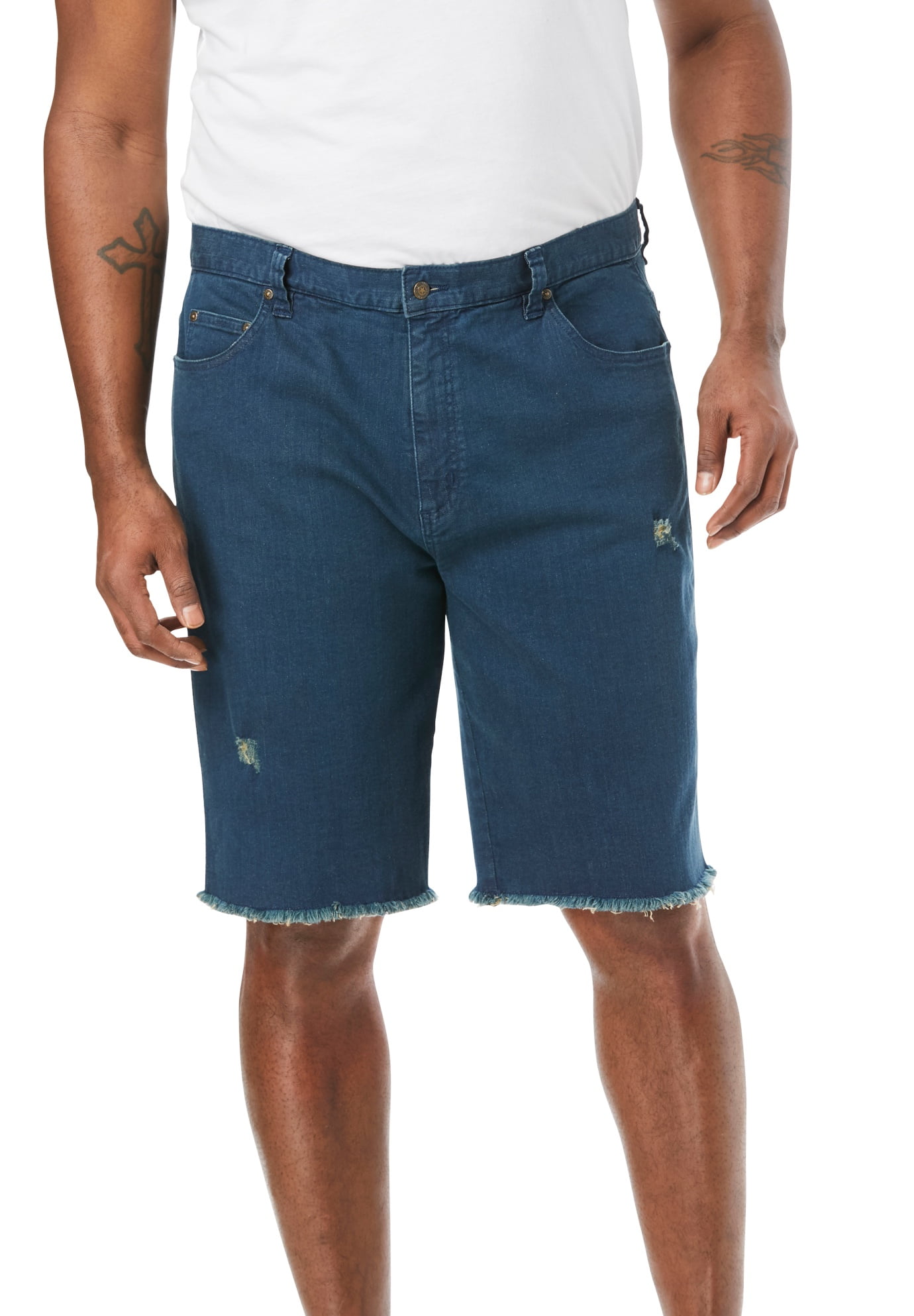 big and tall mens denim shorts