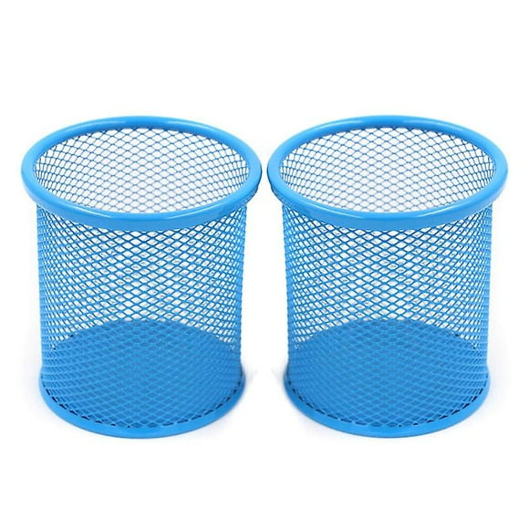 2 piezas portalápices de malla de acero